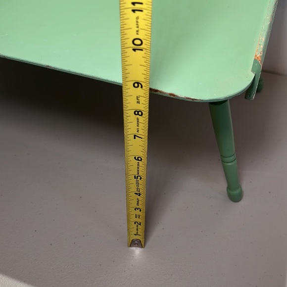 VTG 1940’s TV BED BREAKFAST TRAY 20”x 15”x 8.5” Folding Wood~The Golden Rule~USA - Picture 4 of 15